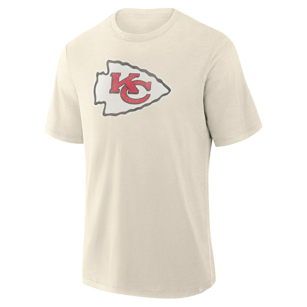 Kansas City Chiefs Slub T-Shirt - Cream - Fanatics