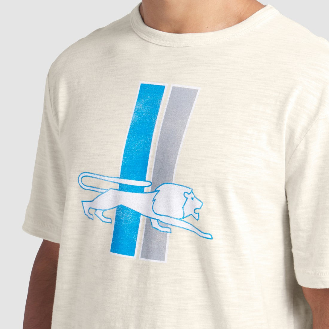 Detroit Lions Slub T-Shirt - Cream - Fanatics
