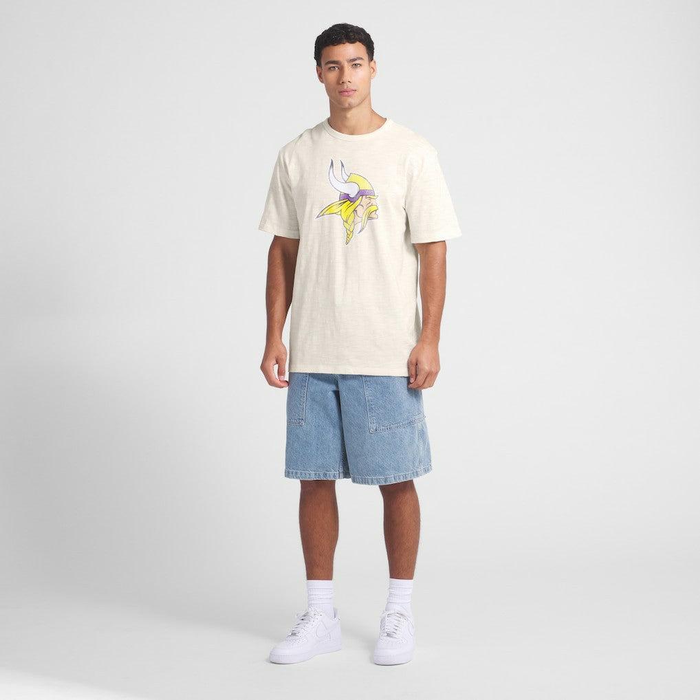 Minnesota Vikings Slub T-Shirt - Cream - Fanatics