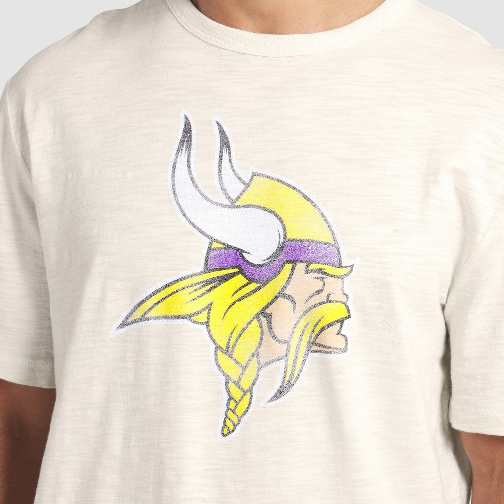 Minnesota Vikings Slub T-Shirt - Cream - Fanatics
