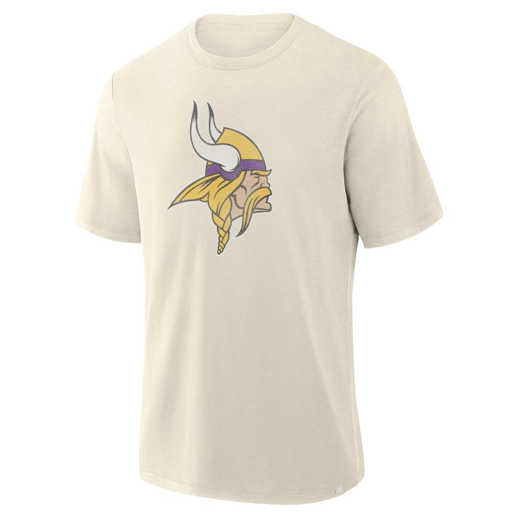 Minnesota Vikings Slub T-Shirt - Cream - Fanatics