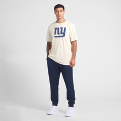 New York Giants Slub T-Shirt - Cream - Fanatics