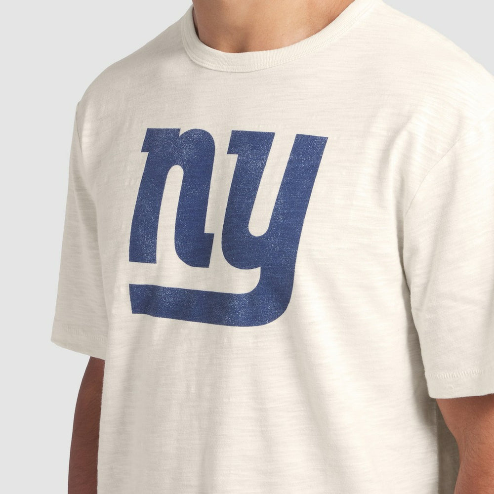 New York Giants Slub T-Shirt - Cream - Fanatics