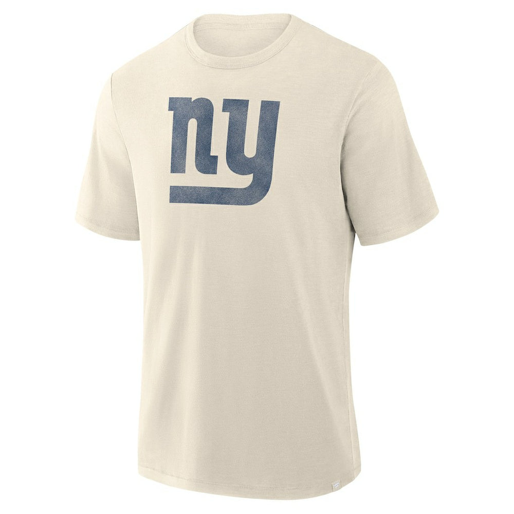 New York Giants Slub T-Shirt - Cream - Fanatics