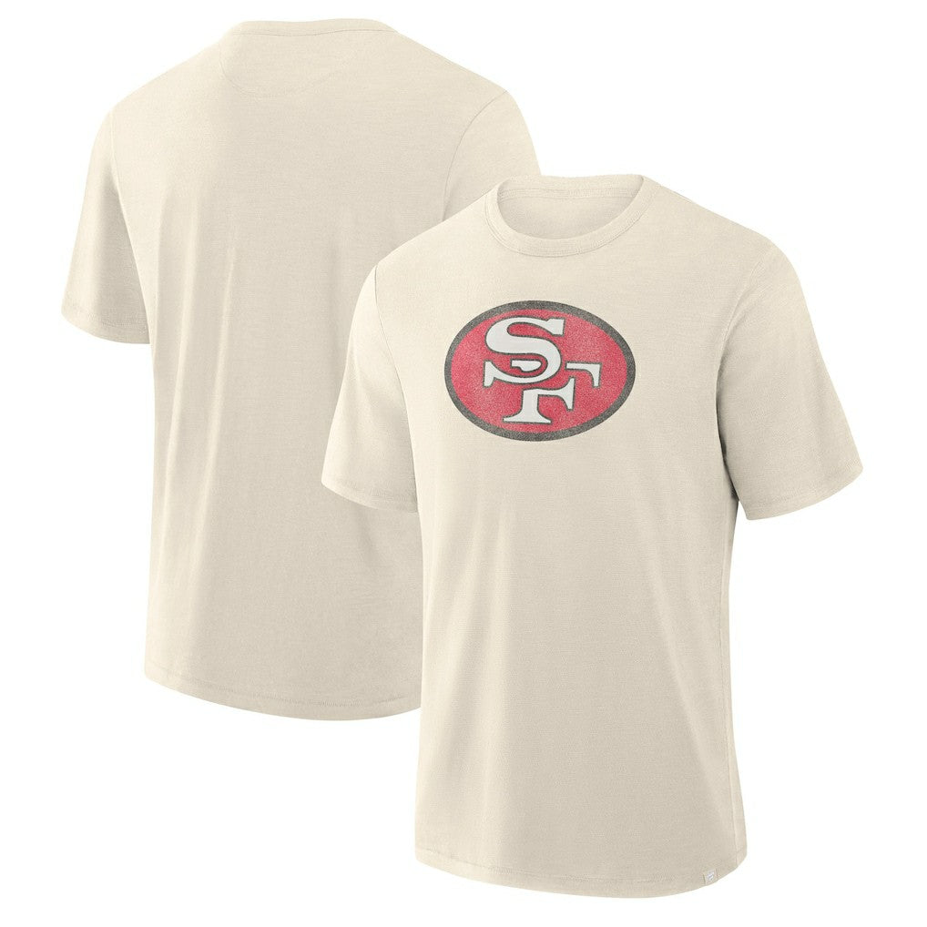 San Francisco 49ers Slub T-Shirt - Cream - Fanatics