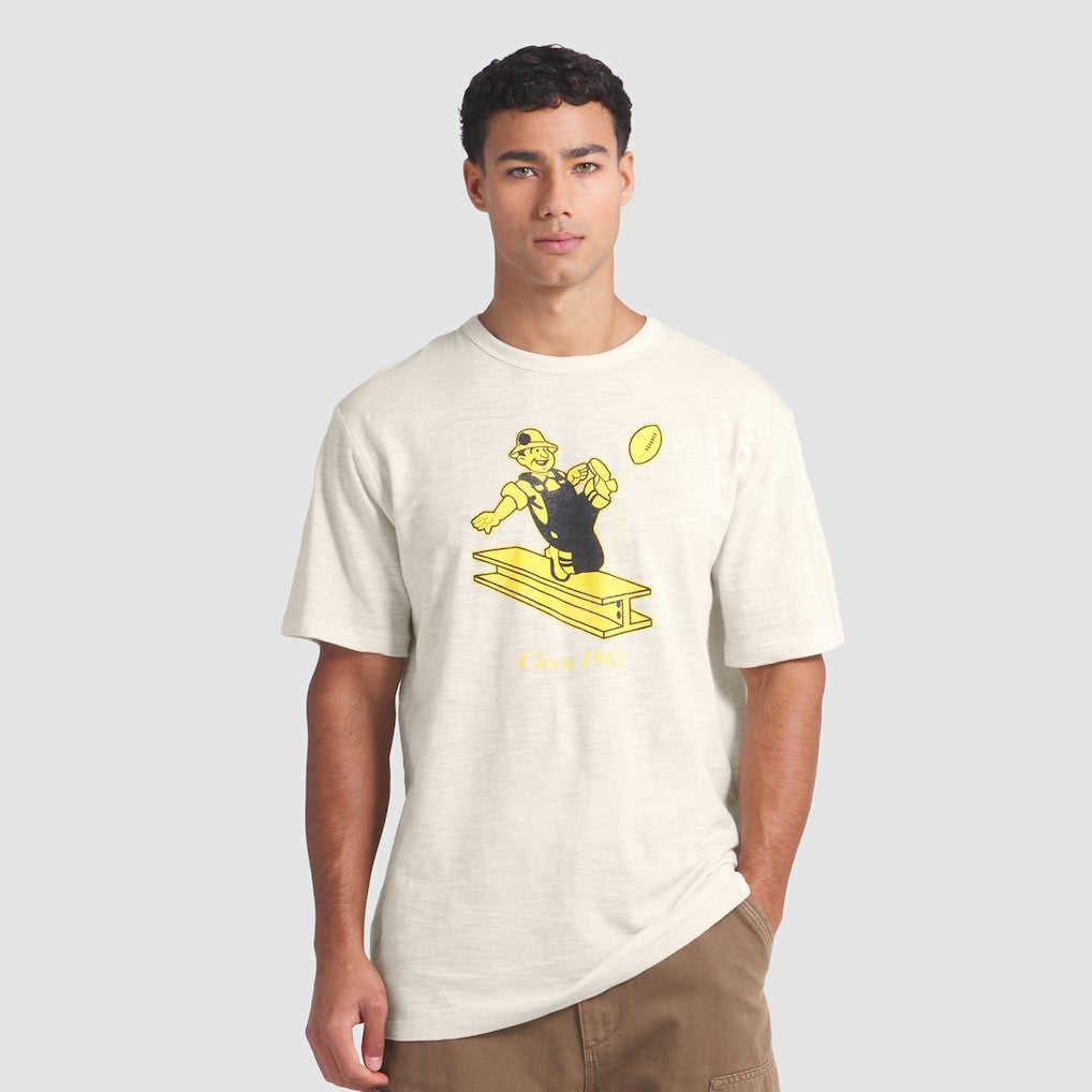 Pittsburgh Steelers Slub T-Shirt - Cream - Fanatics