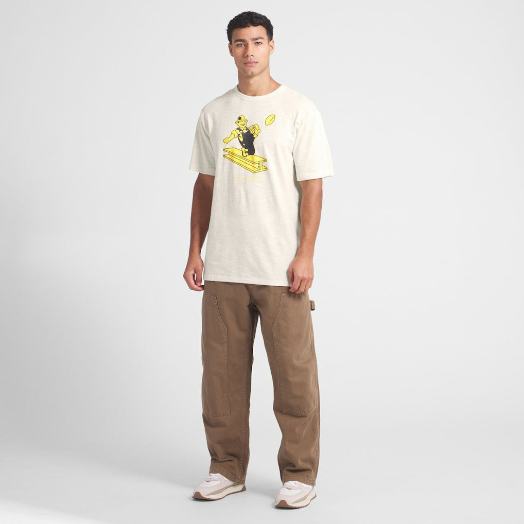 Pittsburgh Steelers Slub T-Shirt - Cream - Fanatics