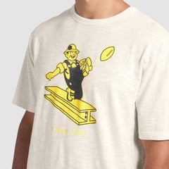 Pittsburgh Steelers Slub T-Shirt - Cream - Fanatics
