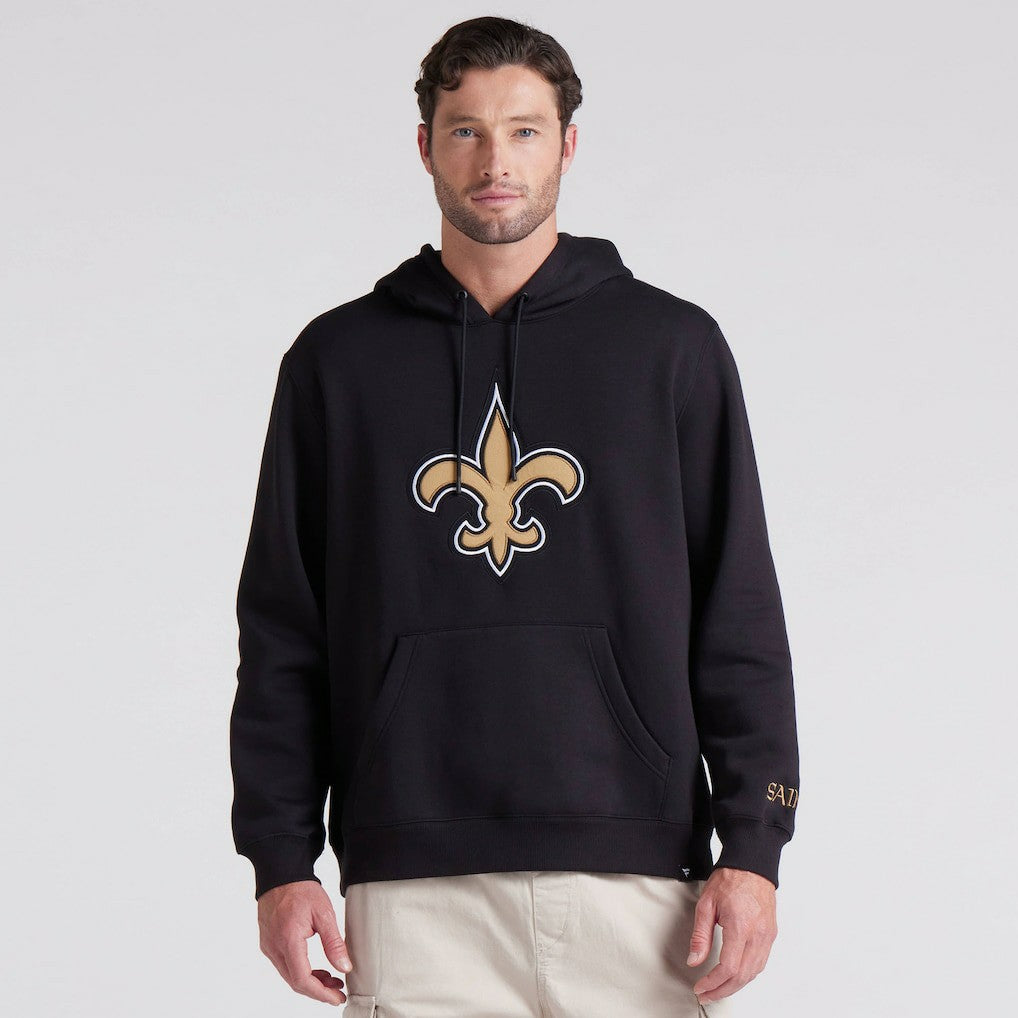 New Orleans Saints Pylon Cam Legacy Pullover Hoodie - Black - Fanatics