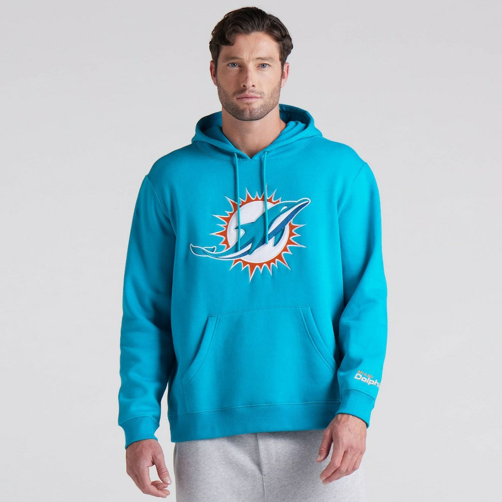 Miami Dolphins Pylon Cam Legacy Pullover Hoodie - Aqua - Fanatics
