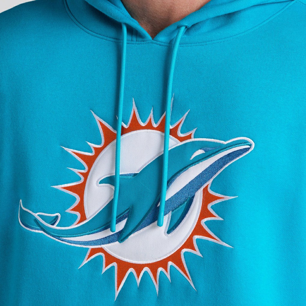 Miami Dolphins Pylon Cam Legacy Pullover Hoodie - Aqua - Fanatics