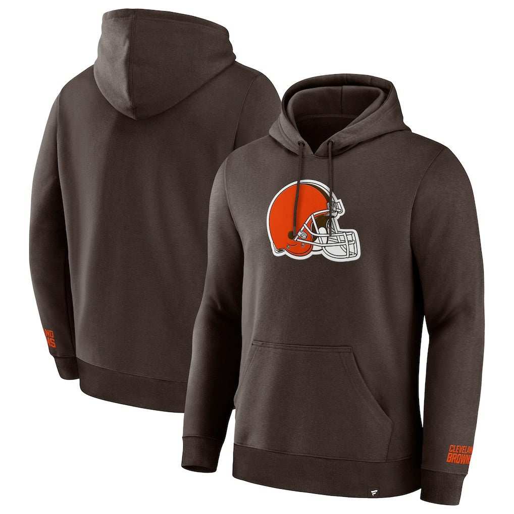 Cleveland Browns Pylon Cam Legacy Pullover Hoodie - Brown - Fanatics