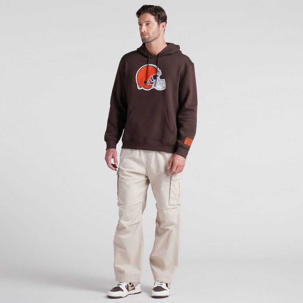 Cleveland Browns Pylon Cam Legacy Pullover Hoodie - Brown - Fanatics