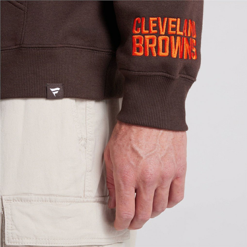 Cleveland Browns Pylon Cam Legacy Pullover Hoodie - Brown - Fanatics