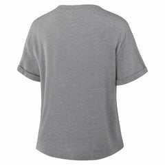 Green Bay Packers Women's Swing Pass Tri-Blend Boxy T-Shirt - Heather Gray - Fanatics