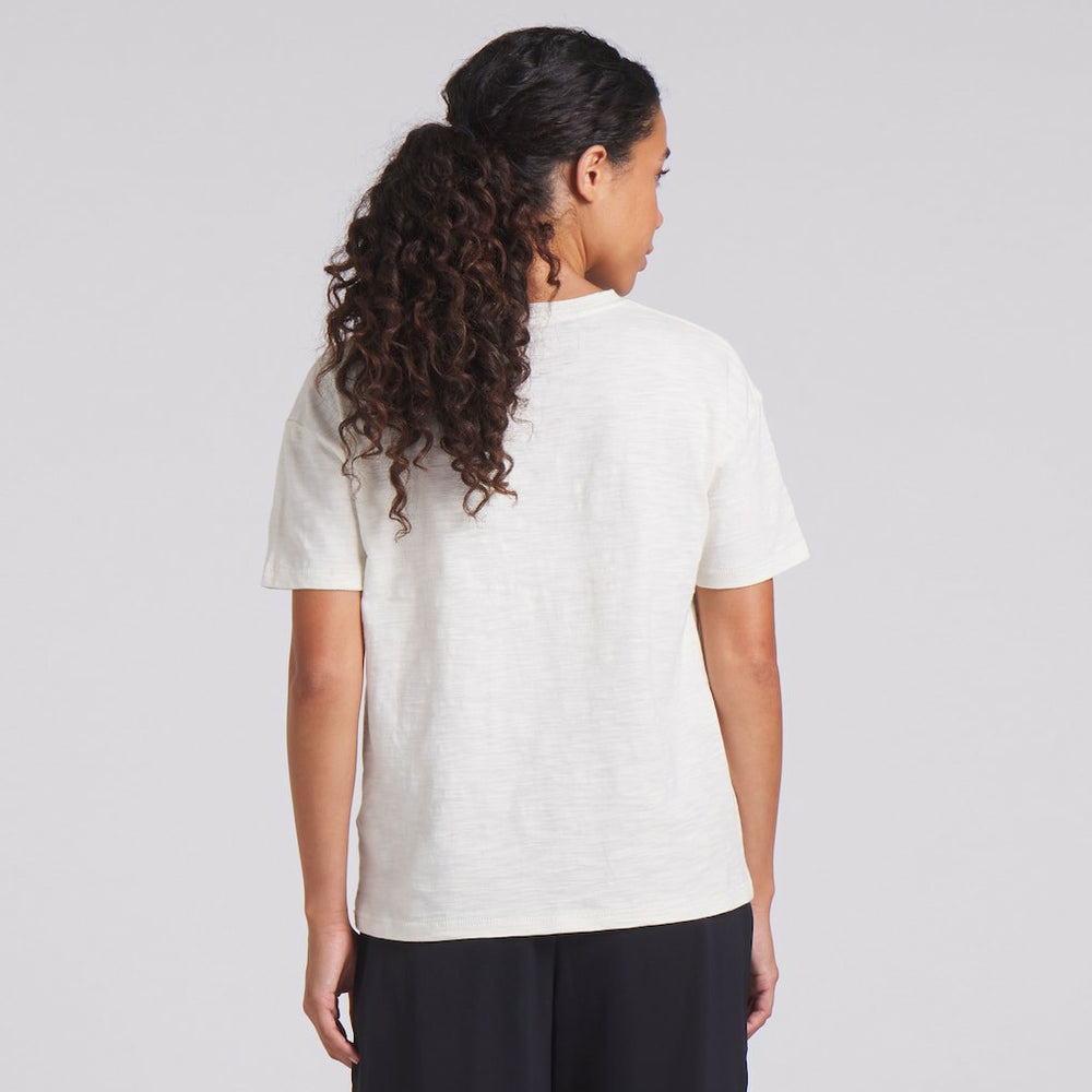 San Francisco 49ers Women's Trick Play Slub Boxy T-Shirt - Cream - Fanatics
