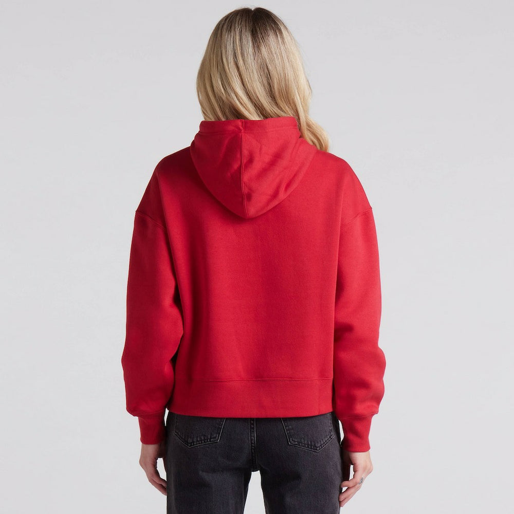 San Francisco 49ers Women's Legacy Fleece Pullover Hoodie - Scarlet - Fanatics