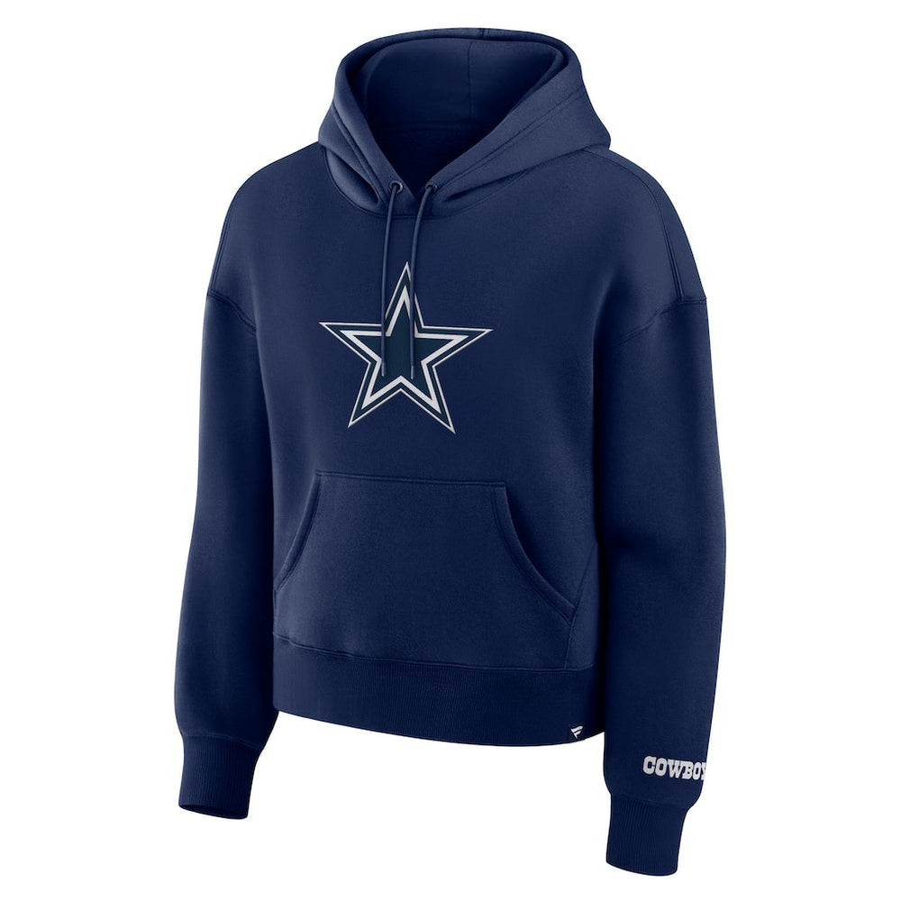 Dallas Cowboys Women's Legacy Fleece Pullover Hoodie - Navy - Fanatics
