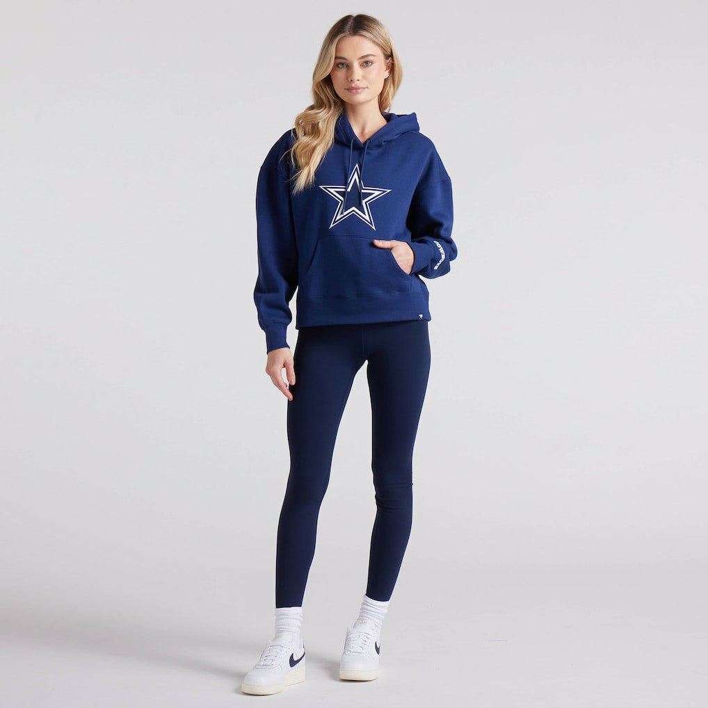 Dallas Cowboys Women's Legacy Fleece Pullover Hoodie - Navy - Fanatics