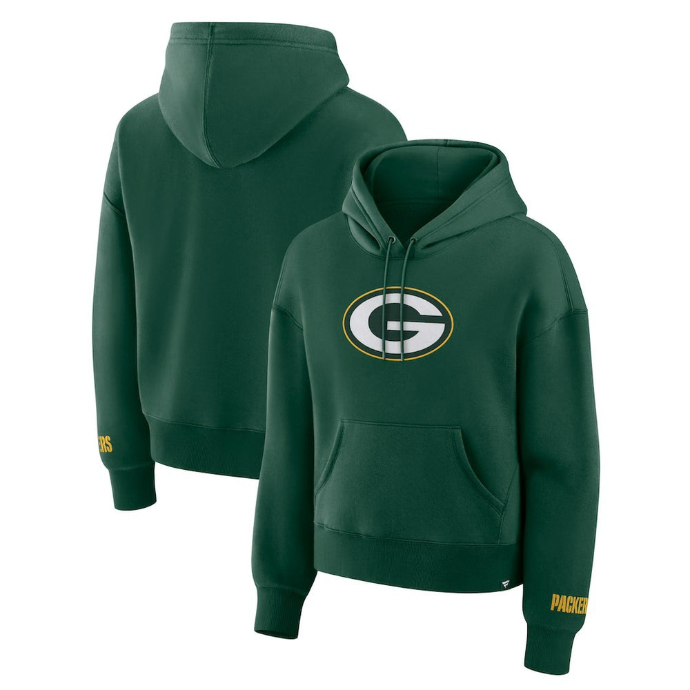 Green Bay Packers Women's Legacy Fleece Pullover Hoodie - Green - Fanatics