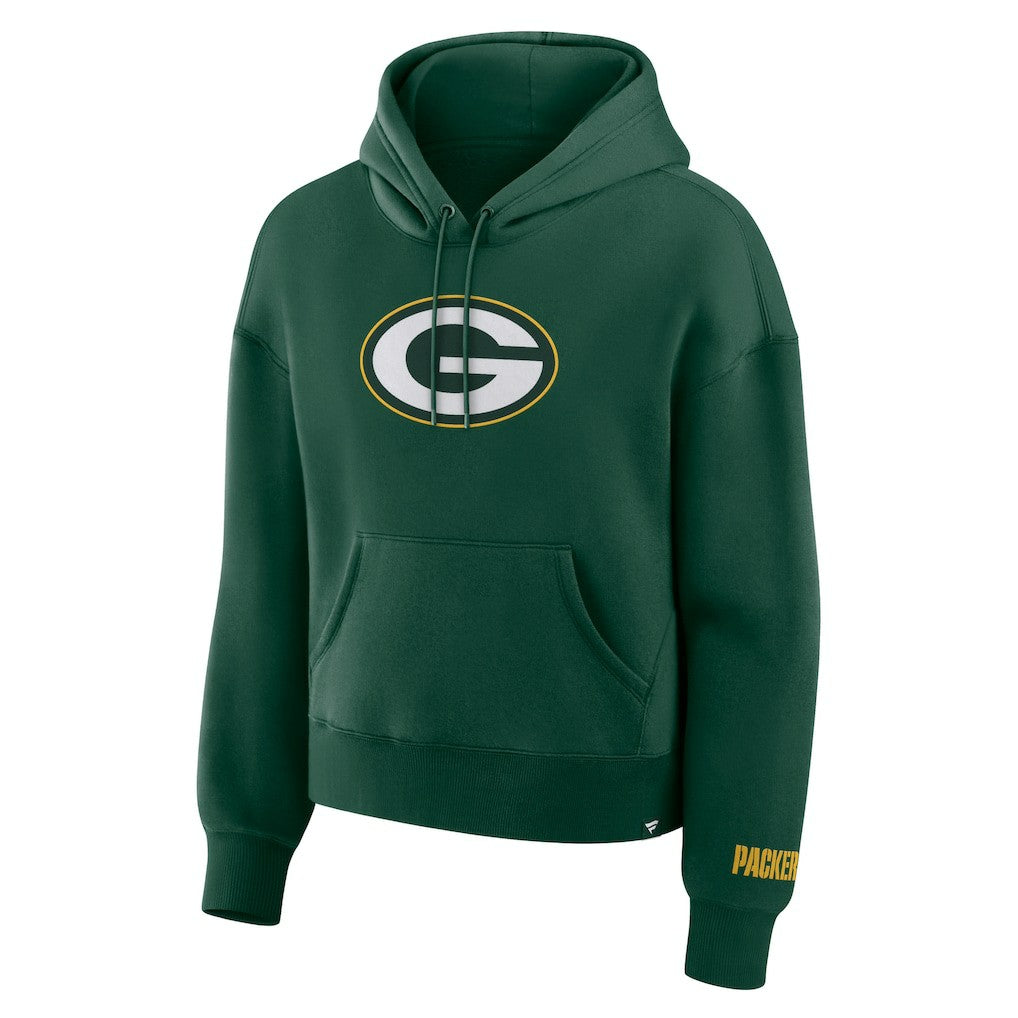 Green Bay Packers Women's Legacy Fleece Pullover Hoodie - Green - Fanatics