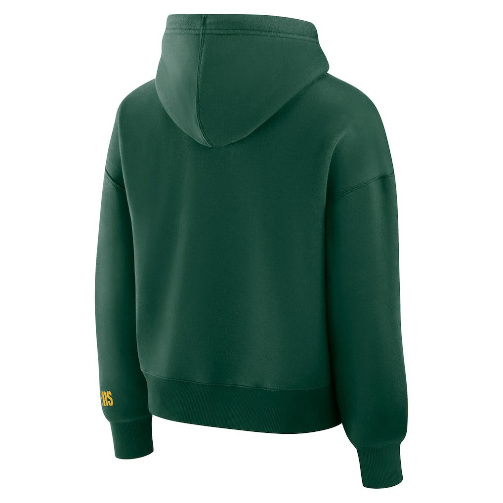 Green Bay Packers Women's Legacy Fleece Pullover Hoodie - Green - Fanatics