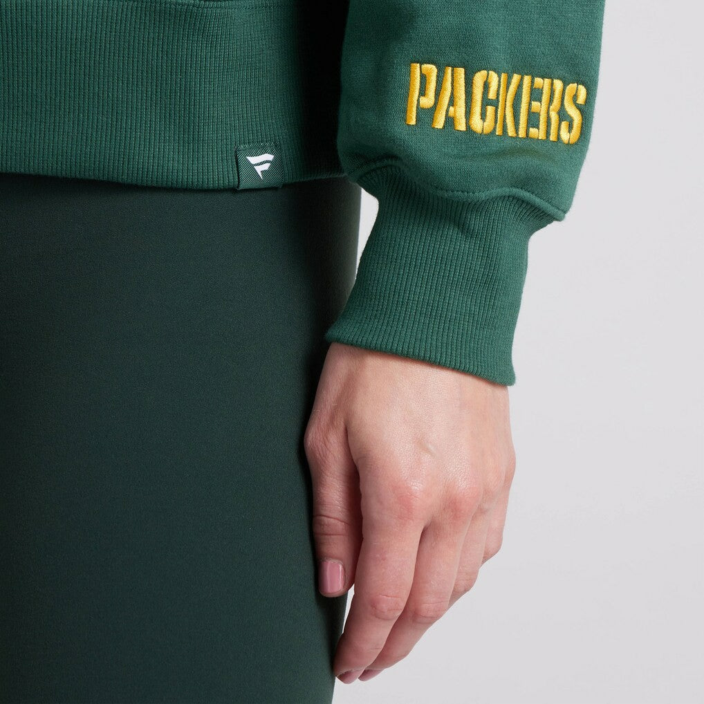 Green Bay Packers Women's Legacy Fleece Pullover Hoodie - Green - Fanatics