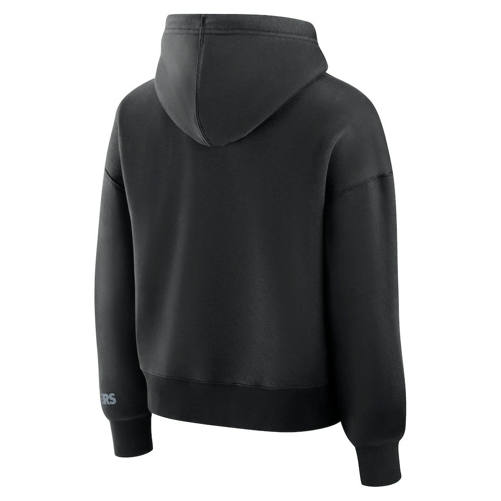 Las Vegas Raiders Women's Legacy Fleece Pullover Hoodie - Black - Fanatics