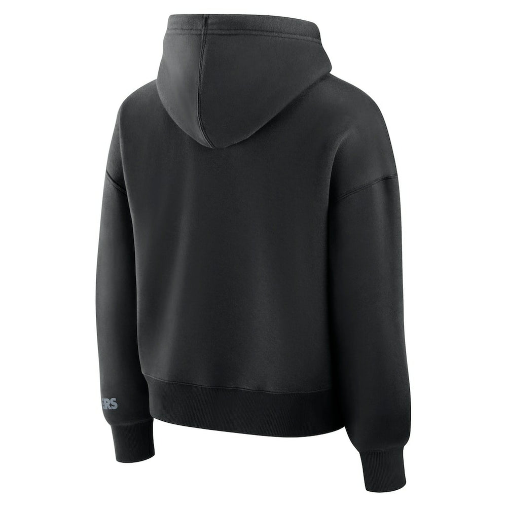 Las Vegas Raiders Women's Legacy Fleece Pullover Hoodie - Black - Fanatics