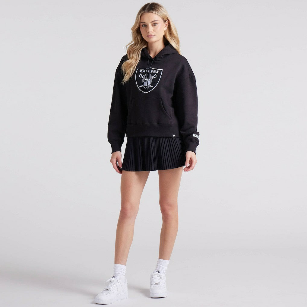 Las Vegas Raiders Women's Legacy Fleece Pullover Hoodie - Black - Fanatics