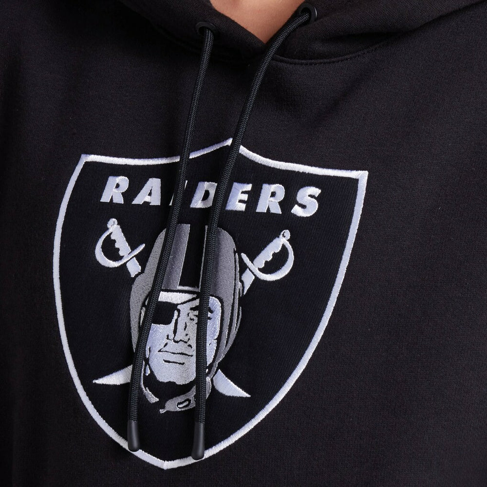 Las Vegas Raiders Women's Legacy Fleece Pullover Hoodie - Black - Fanatics