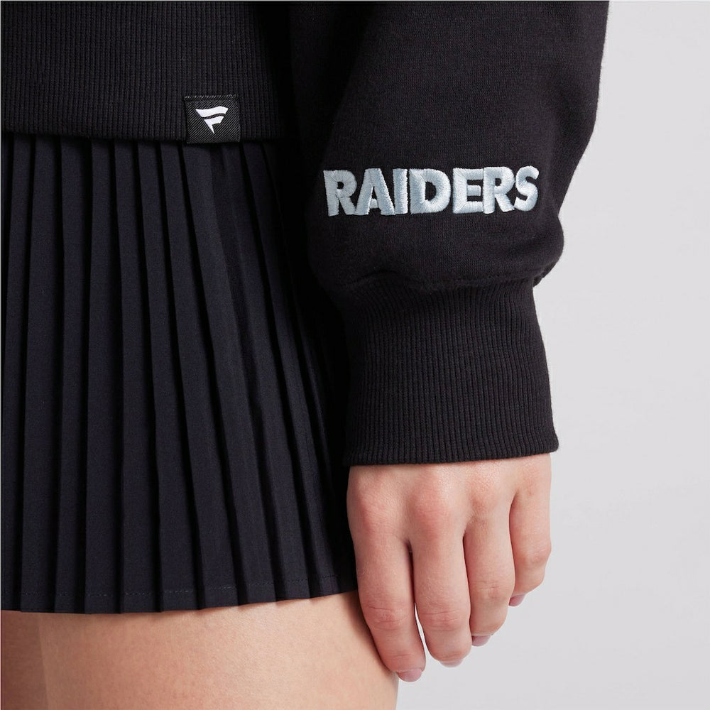 Las Vegas Raiders Women's Legacy Fleece Pullover Hoodie - Black - Fanatics