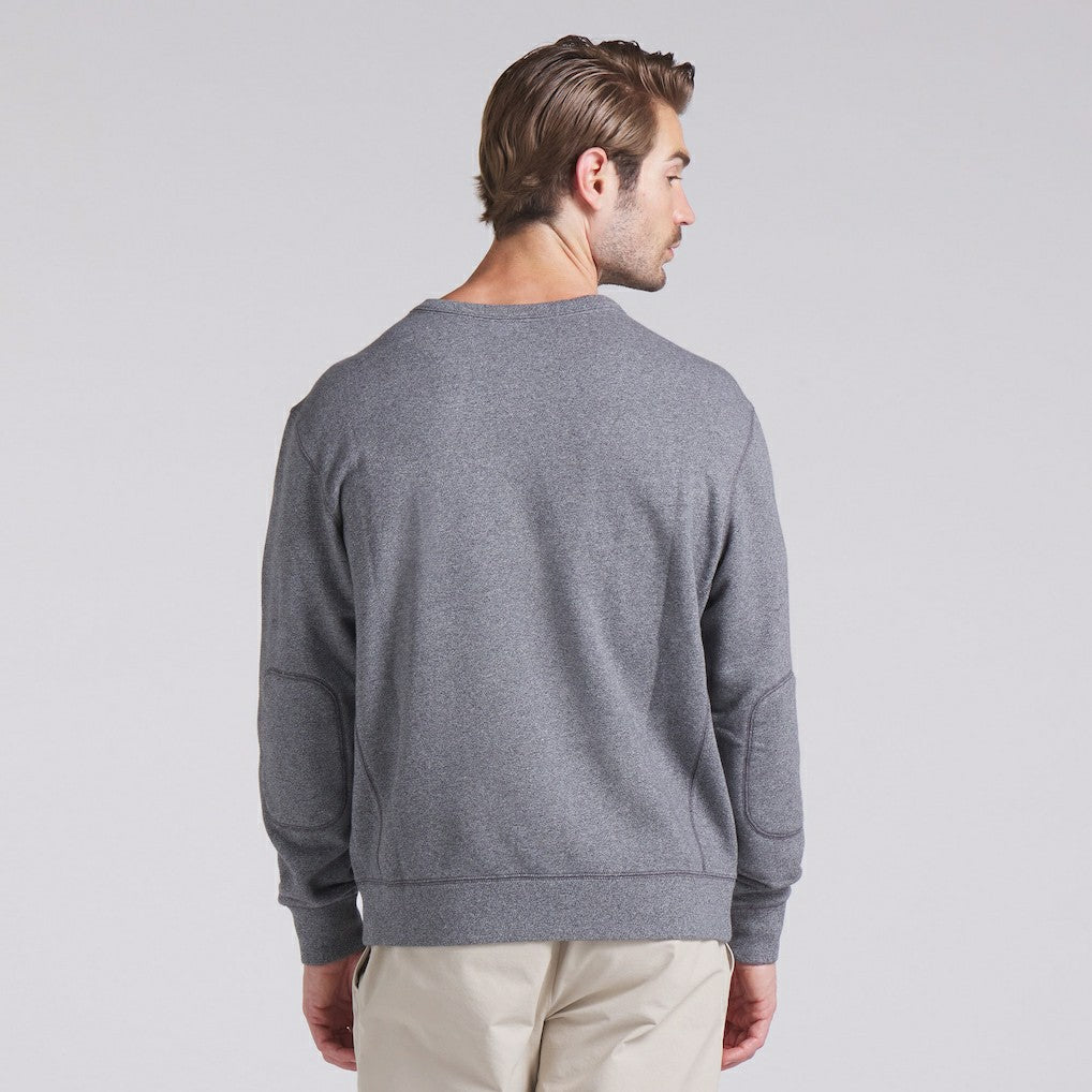 Miami Dolphins Loop Terry Pullover Sweatshirt - Heather Gray - Fanatics