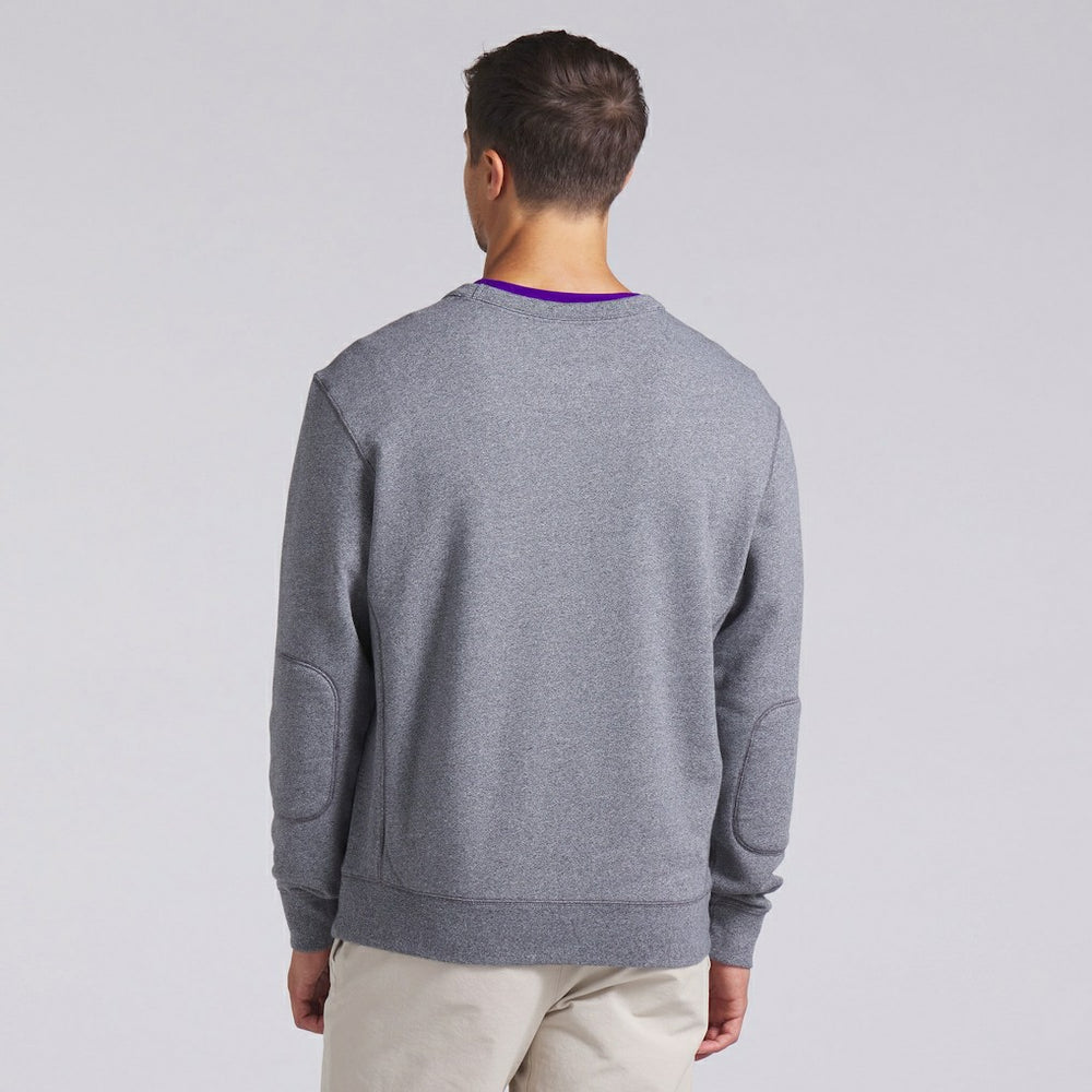 Minnesota Vikings Loop Terry Pullover Sweatshirt - Heather Gray - Fanatics