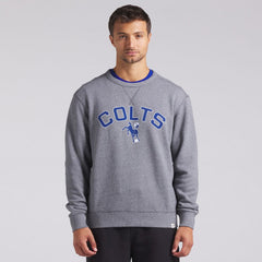 Indianapolis Colts Loop Terry Pullover Sweatshirt - Heather Gray - Fanatics