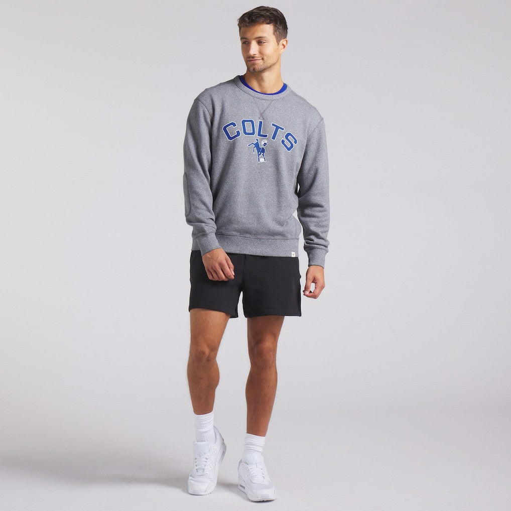 Indianapolis Colts Loop Terry Pullover Sweatshirt - Heather Gray - Fanatics