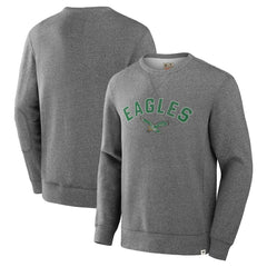 Philadelphia Eagles Loop Terry Pullover Sweatshirt - Heather Gray - Fanatics