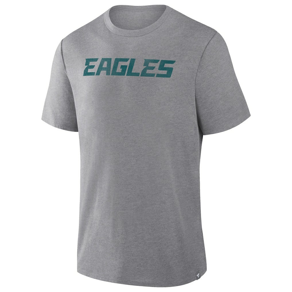 Philadelphia Eagles Pass Rush Tri-Blend T-Shirt - Heather Gray - Fanatics