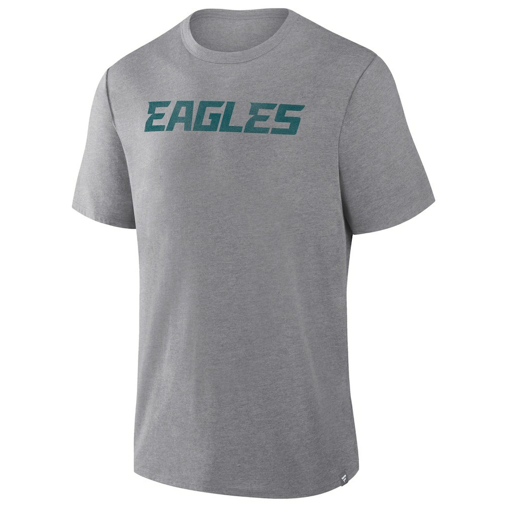 Philadelphia Eagles Pass Rush Tri-Blend T-Shirt - Heather Gray - Fanatics