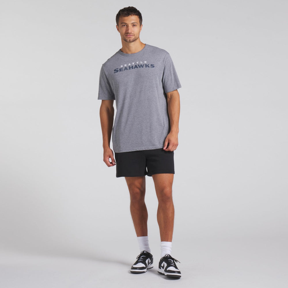 Seattle Seahawks Pass Rush Tri-Blend T-Shirt - Heather Gray - Fanatics