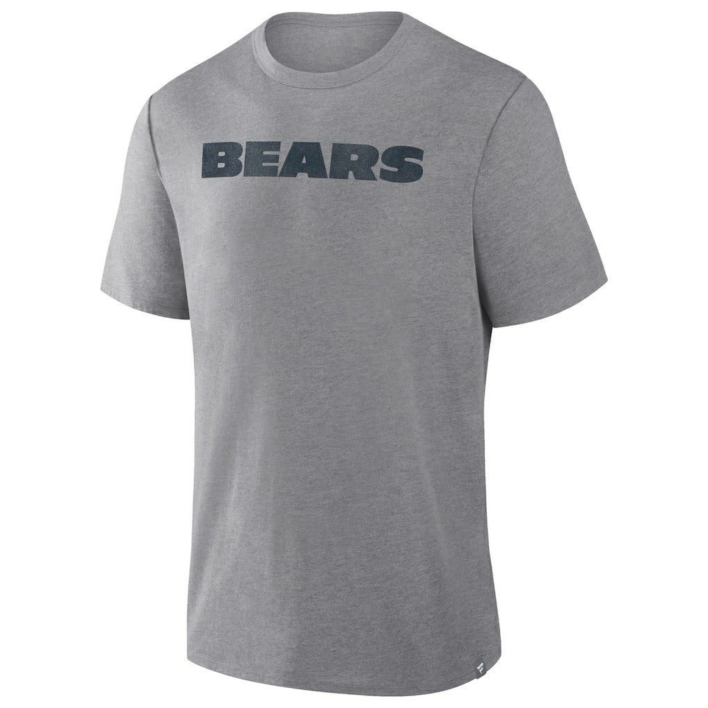 Chicago Bears Pass Rush Tri-Blend T-Shirt - Heather Gray - Fanatics