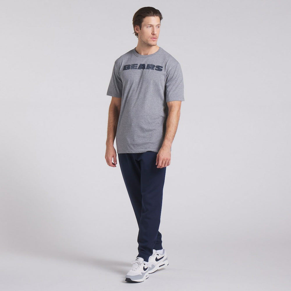 Chicago Bears Pass Rush Tri-Blend T-Shirt - Heather Gray - Fanatics