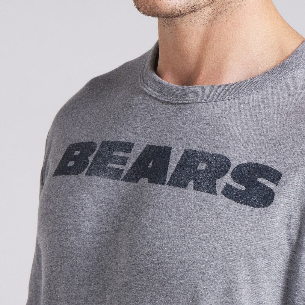 Chicago Bears Pass Rush Tri-Blend T-Shirt - Heather Gray - Fanatics