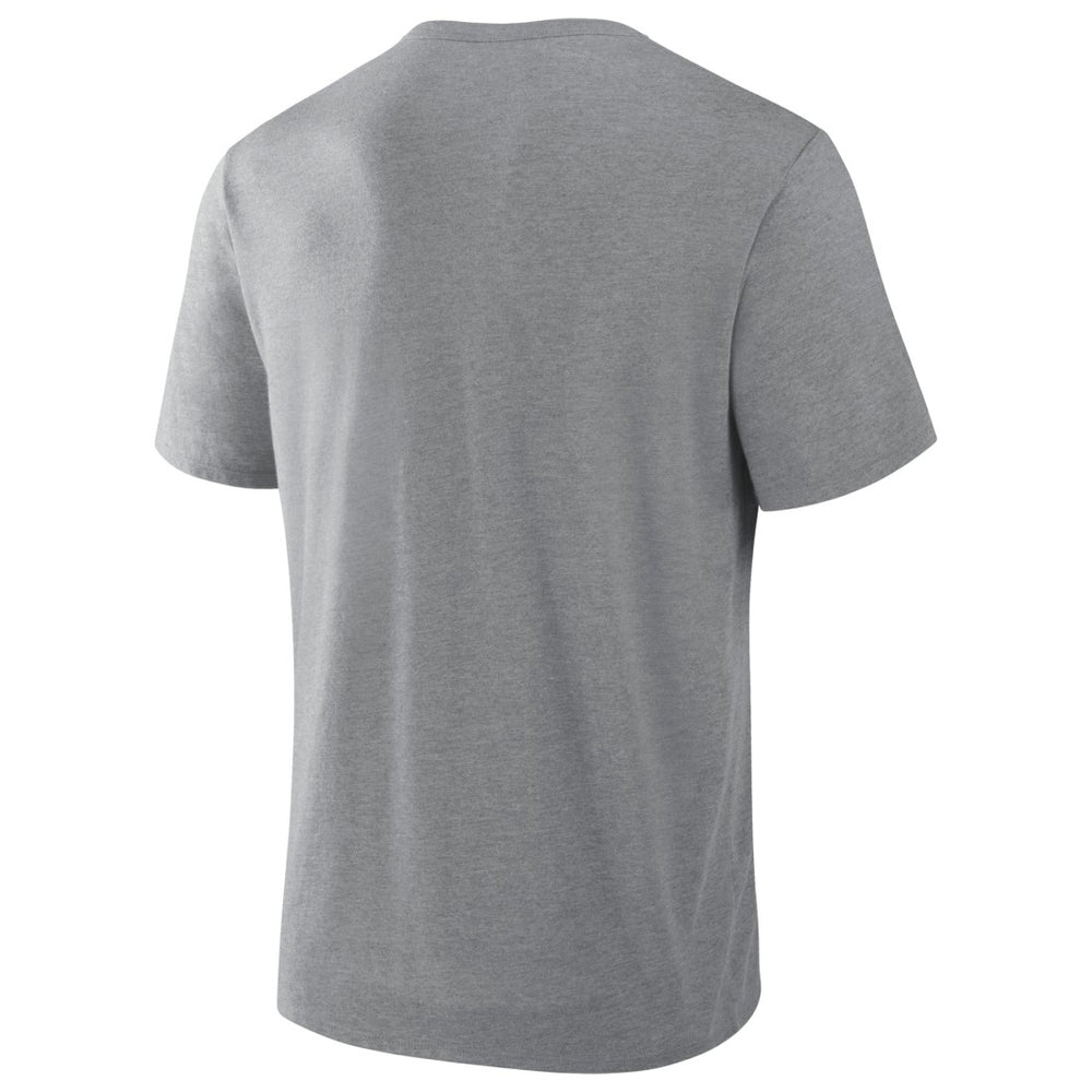 Denver Broncos Pass Rush Tri-Blend T-Shirt - Heather Gray - Fanatics