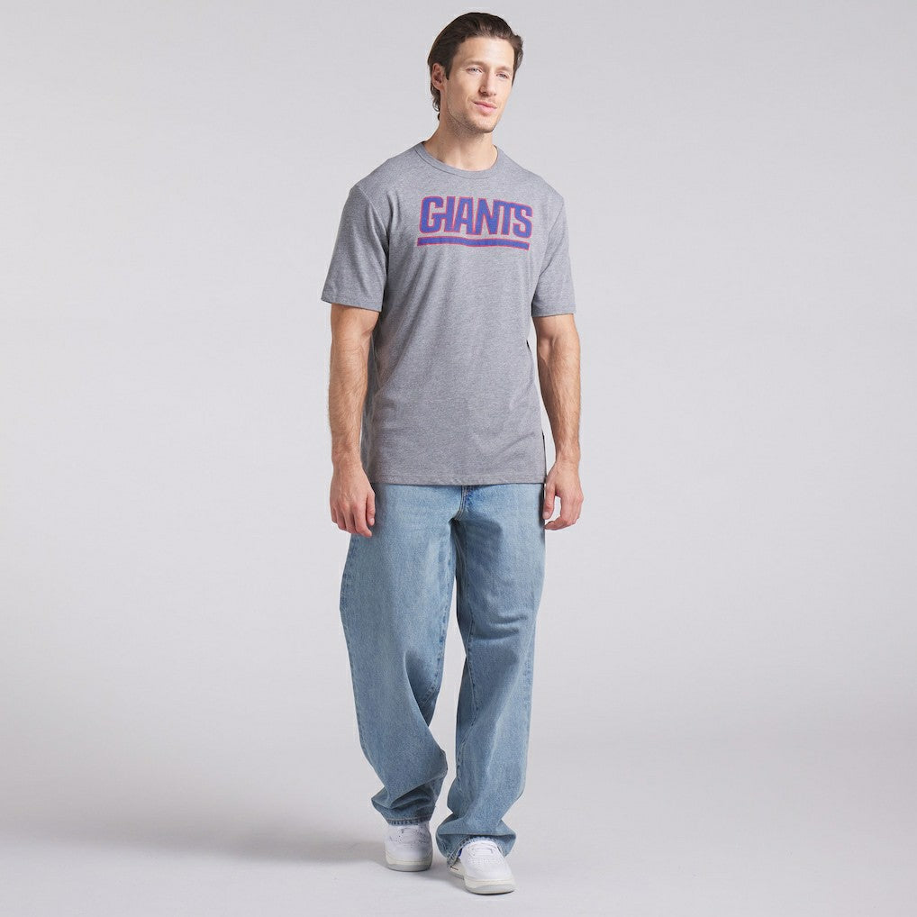 New York Giants Pass Rush Tri-Blend T-Shirt - Heather Gray - Fanatics