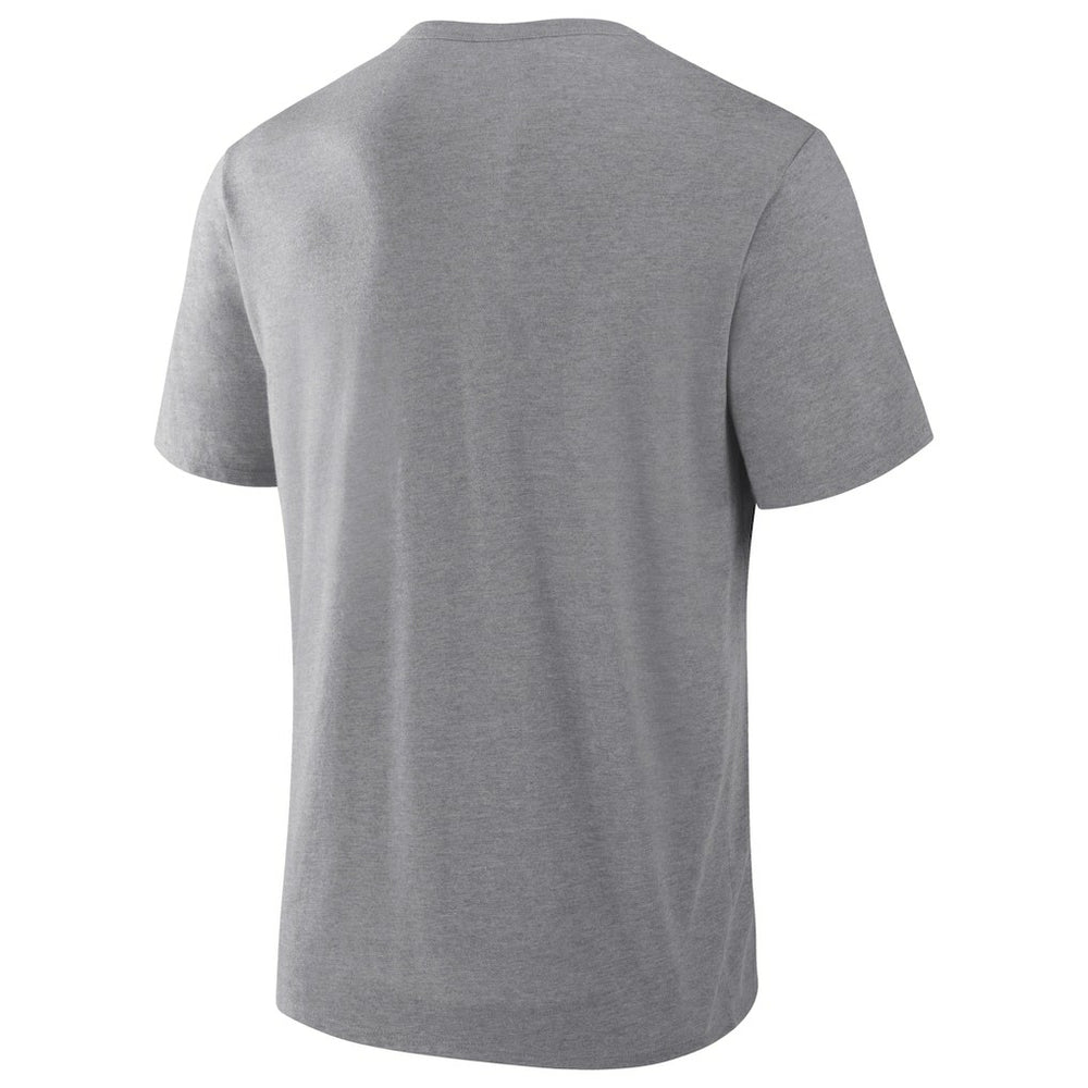 New England Patriots Pass Rush Tri-Blend T-Shirt - Heather Gray - Fanatics