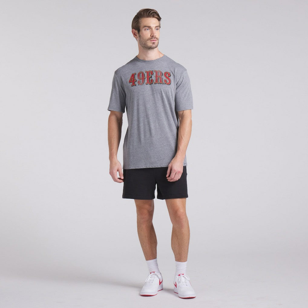 San Francisco 49ers Pass Rush Tri-Blend T-Shirt - Heather Gray - Fanatics