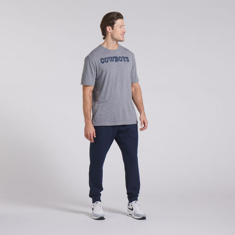 Dallas Cowboys Pass Rush Tri-Blend T-Shirt - Heather Gray - Fanatics