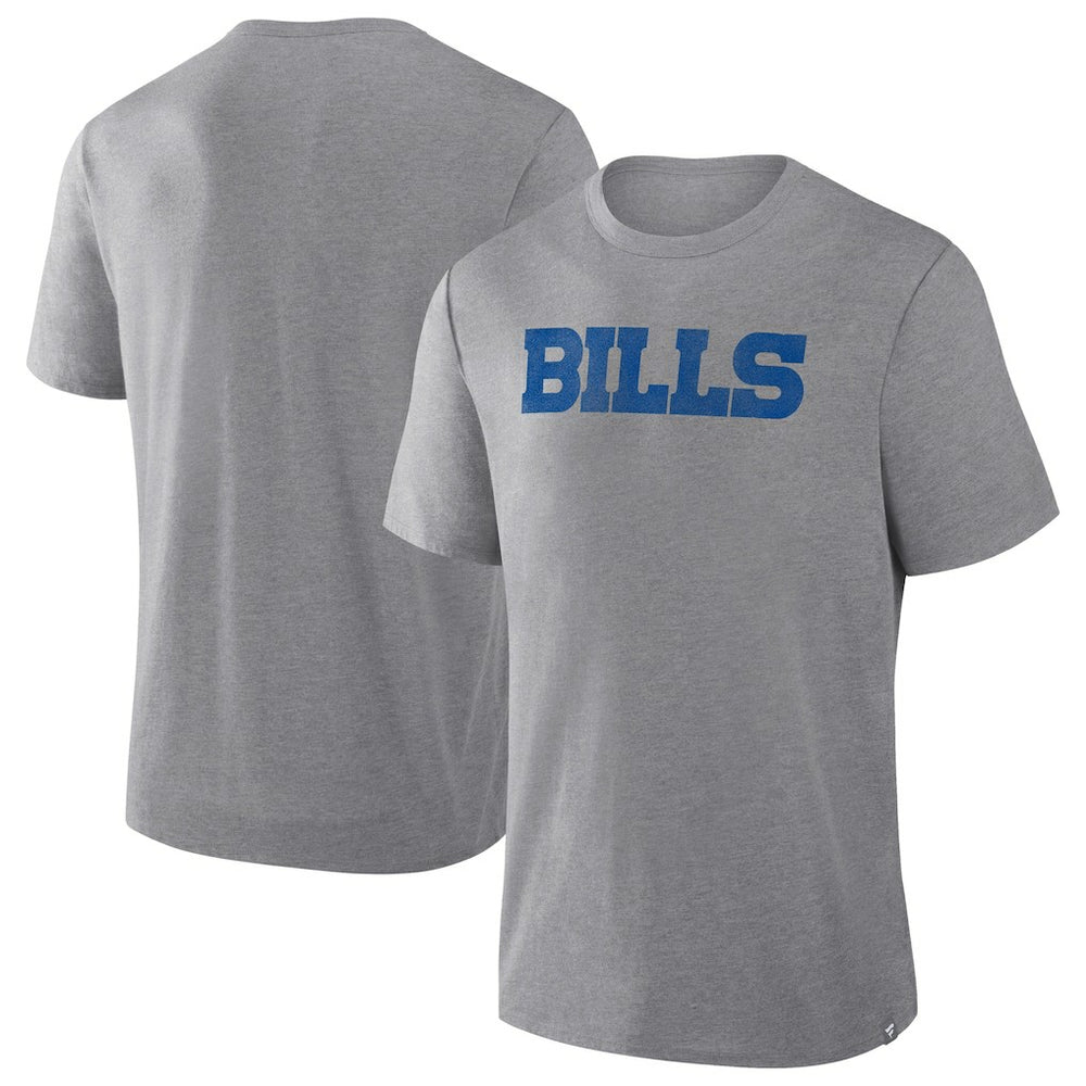 Buffalo Bills Pass Rush Tri-Blend T-Shirt - Heather Gray - Fanatics