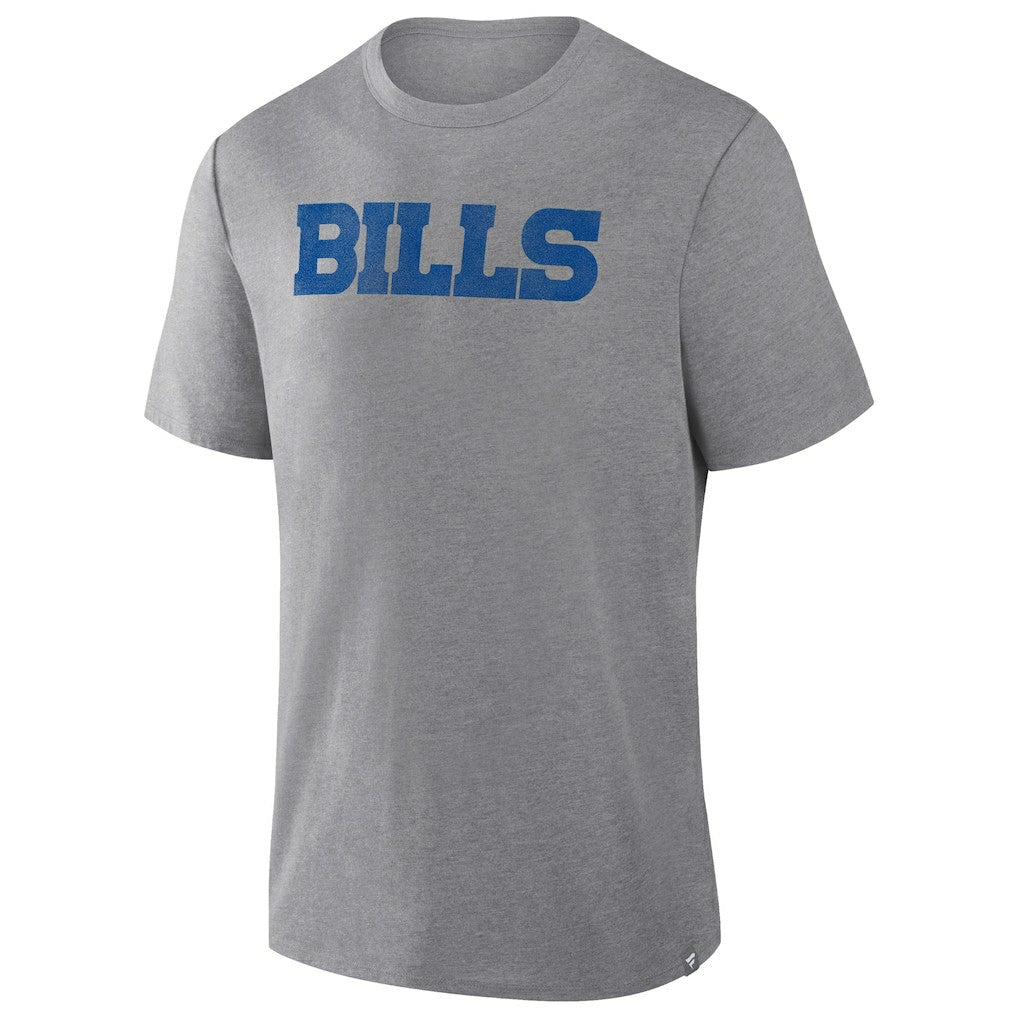 Buffalo Bills Pass Rush Tri-Blend T-Shirt - Heather Gray - Fanatics